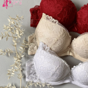 Silk&Skin Women Lace Embroiderd Underwire BRA