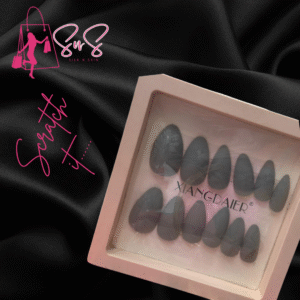 GlamTouch 12Pcs Color Nail Set – By Silk & Skin